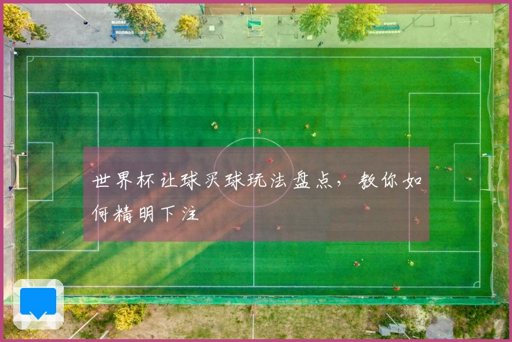 世界杯让球买球玩法盘点，教你如何精明下注